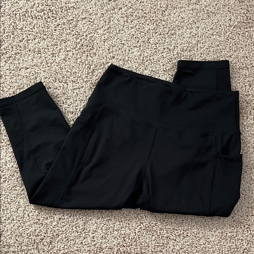 Black High-Waisted Leggings